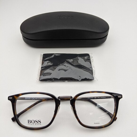 🕶️Hugo Boss BOSS 1057 086 Titanium Eyeglasses 52/23 145EUT545🕶️